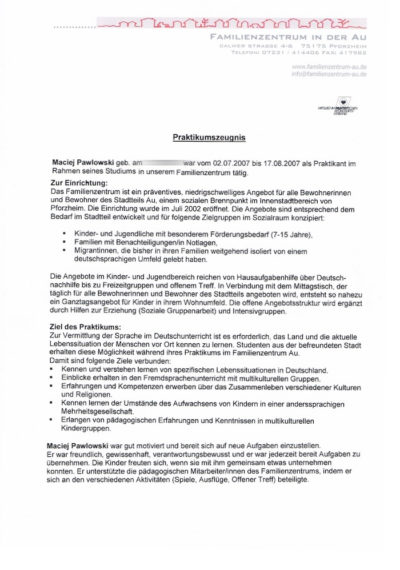 Tłumacz przysięgły języka niemieckiego - mgr Maciej Pawłowski - niemiecki Wieluń